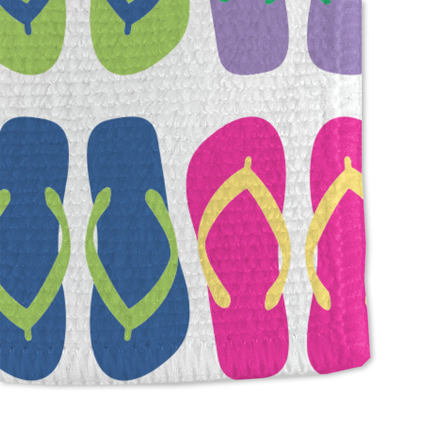FlipFlop Microfiber Dish Towel - DETAIL