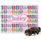 FlipFlop Dog Blanket - Large (Personalized)