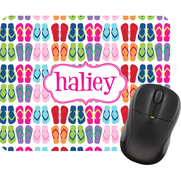 Custom FlipFlop Rectangular Mouse Pad (Personalized)