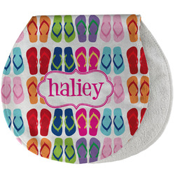 FlipFlop Burp Pad - Velour w/ Name or Text