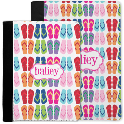 FlipFlop Notebook Padfolio w/ Name or Text
