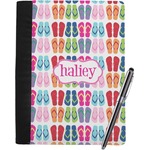FlipFlop Notebook Padfolio - Large w/ Name or Text