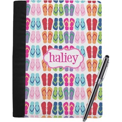 FlipFlop Notebook Padfolio - Large w/ Name or Text