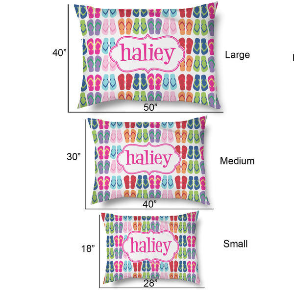 FlipFlop Outdoor Dog Beds - SIZE CHART