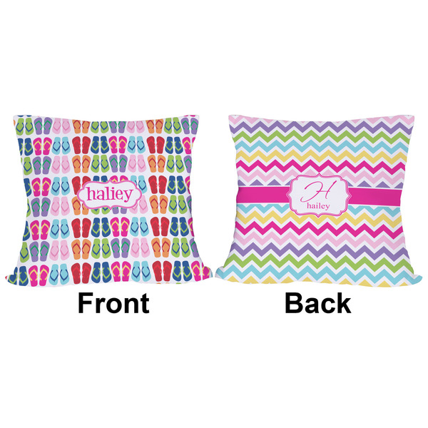 FlipFlop Outdoor Pillow - 16x16