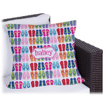 FlipFlop Outdoor Pillow - 16" (Personalized)