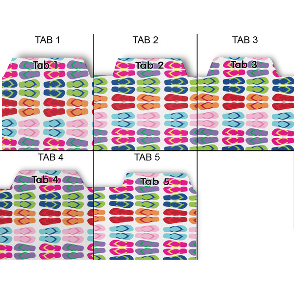 FlipFlop Page Dividers - Set of 5 - Approval