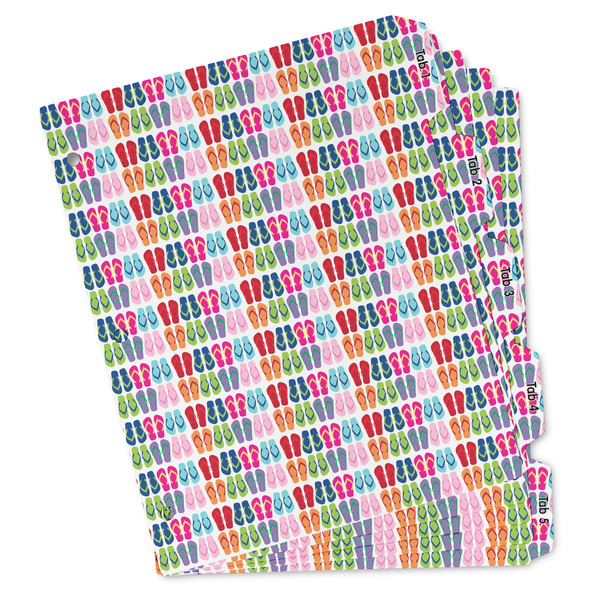 Custom FlipFlop Binder Tab Divider Set (Personalized)
