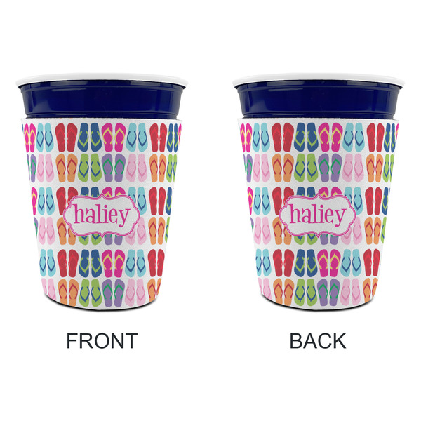 FlipFlop Party Cup Sleeves - without bottom - Approval