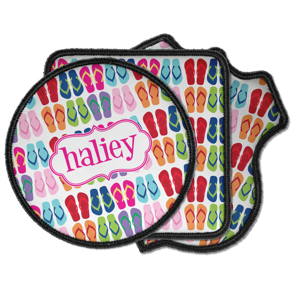 Custom FlipFlop Iron on Patches (Personalized)