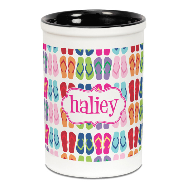 FlipFlop Pencil Holder - Black