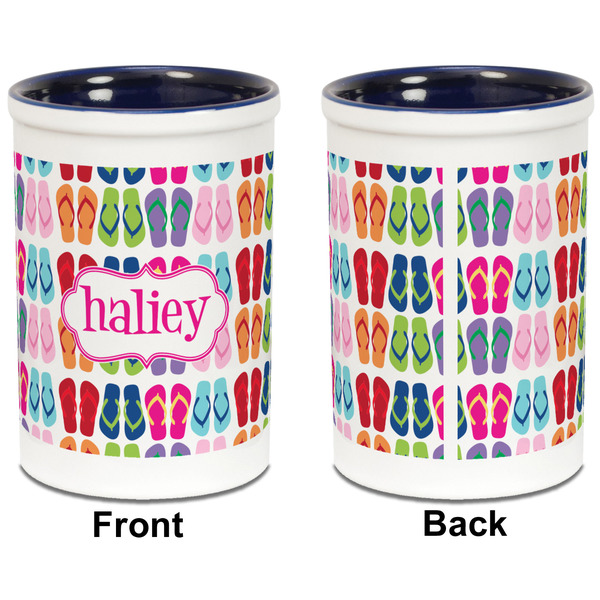 FlipFlop Pencil Holder - Blue - approval