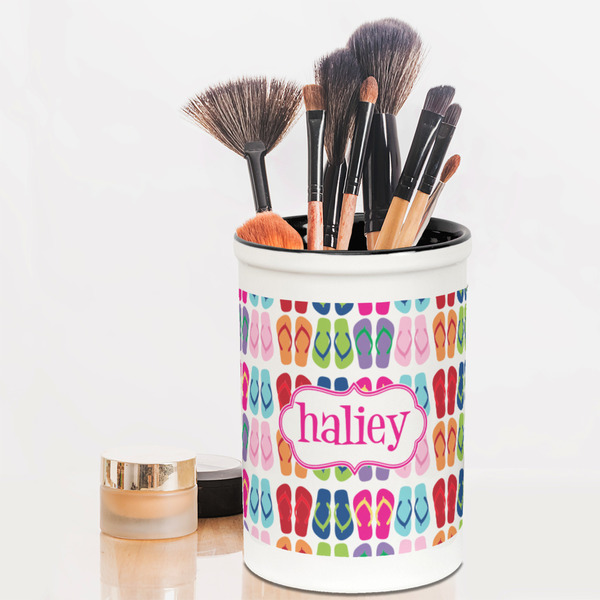 FlipFlop Pencil Holder - LIFESTYLE makeup