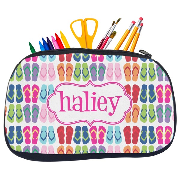 FlipFlop Pencil / School Supplies Bags - Medium