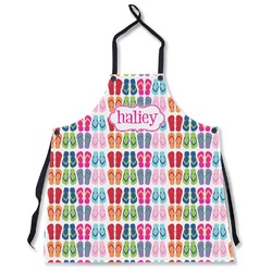 FlipFlop Apron Without Pockets w/ Name or Text