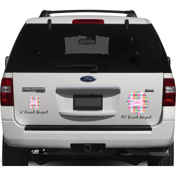 FlipFlop Personalized Car Magnets on Ford Explorer