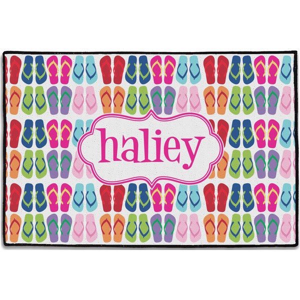 FlipFlop Personalized Door Mat - 36x24 (APPROVAL)