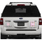 FlipFlop Personalized Square Car Magnets on Ford Explorer