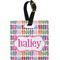 FlipFlop Plastic Luggage Tag - Square w/ Name or Text