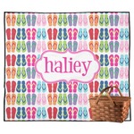 FlipFlop Outdoor Picnic Blanket (Personalized)