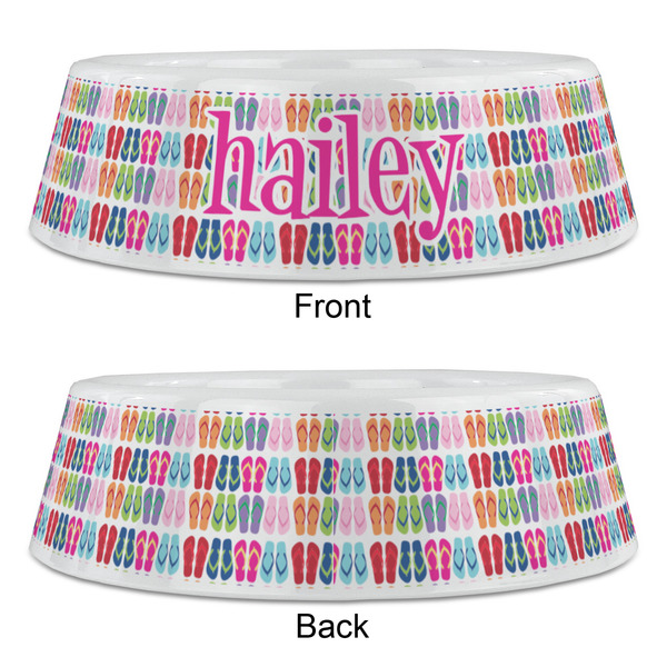 FlipFlop Plastic Pet Bowls - Large - APPROVAL
