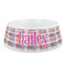 FlipFlop Plastic Dog Bowl - Medium (Personalized)