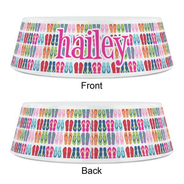 FlipFlop Plastic Pet Bowls - Small - APPROVAL