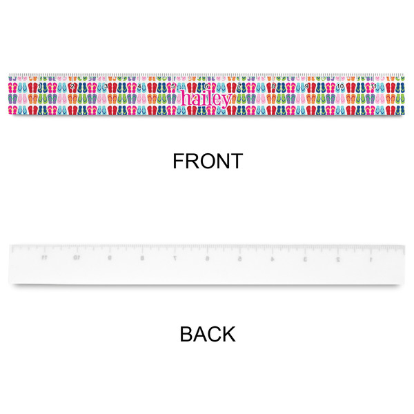 FlipFlop Plastic Ruler - 12" - APPROVAL