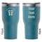 FlipFlop RTIC Tumbler - Dark Teal - Double Sided - Front & Back
