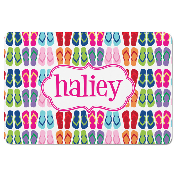 FlipFlop Rectangular Fridge Magnet - FRONT