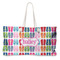 FlipFlop Large Rope Tote Bag - Front View