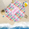 FlipFlop Beach Towel Lifestyle