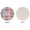 FlipFlop Round Linen Placemats - APPROVAL (single sided)