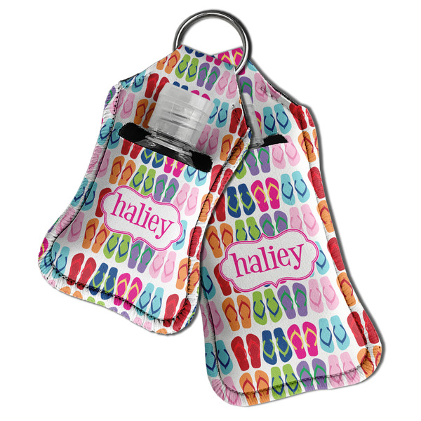 FlipFlop Sanitizer Holder Keychain - Both in Case (PARENT)