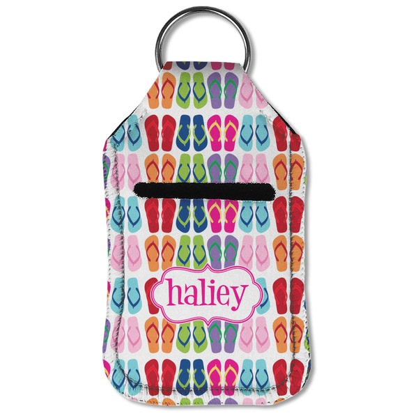 FlipFlop Sanitizer Holder Keychain - Small (Front Flat)