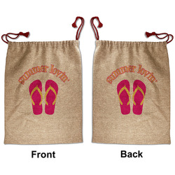 FlipFlop Santa Sack - Front & Back (Personalized)