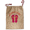 FlipFlop Santa Sack - Front (Personalized)