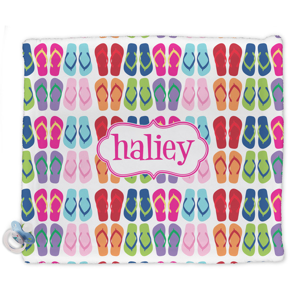 Custom FlipFlop Security Blankets - Double Sided (Personalized)