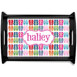 FlipFlop Wooden Tray (Personalized)