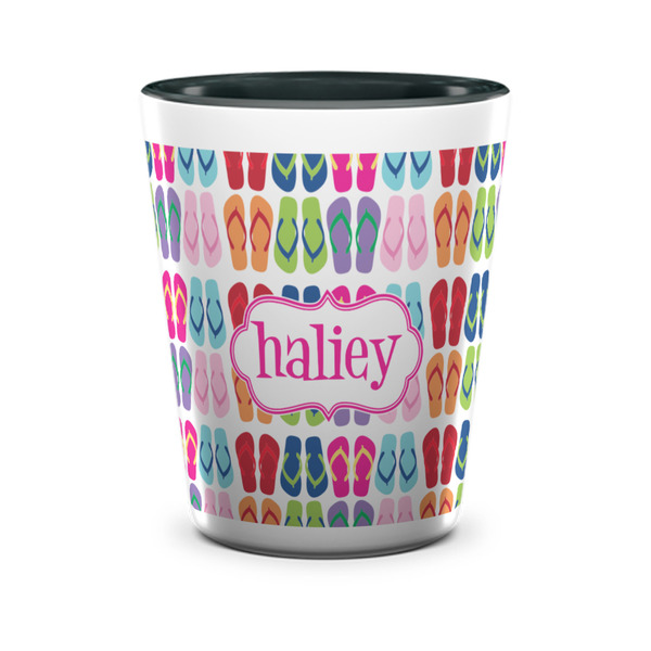 FlipFlop Shot Glass - Two Tone - FRONT