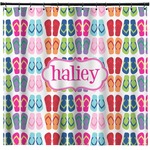 FlipFlop Shower Curtain - Custom Size (Personalized)