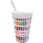FlipFlop Sippy Cup with Straw (Personalized)