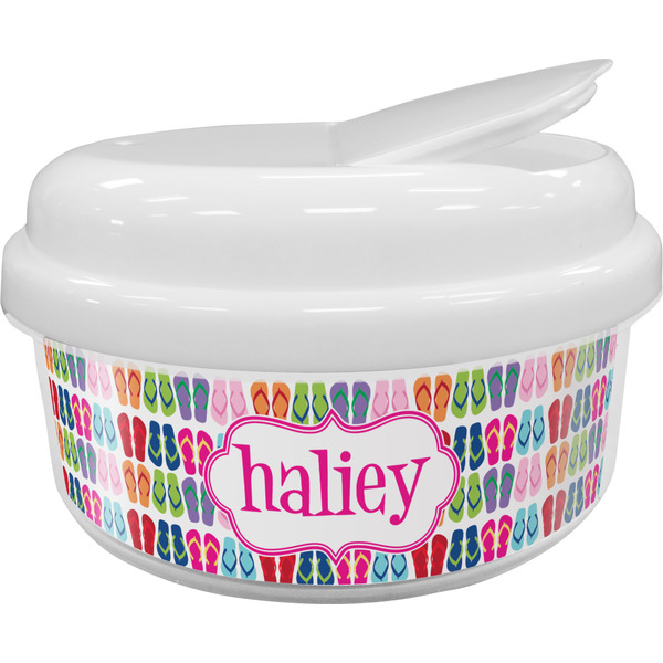 Custom FlipFlop Snack Container (Personalized)