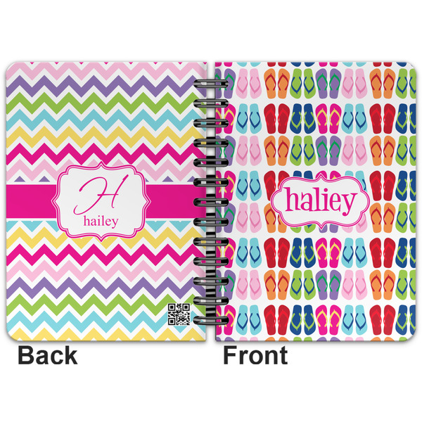 FlipFlop Spiral Journal 5 x 7 - Apvl