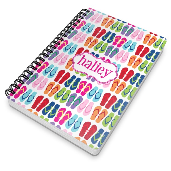 FlipFlop Spiral Journal 7 x 10 - Main