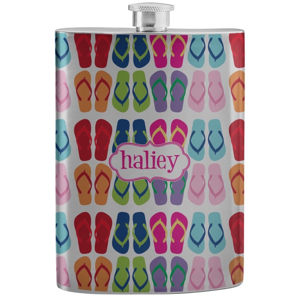 Custom FlipFlop Stainless Steel Flask (Personalized)