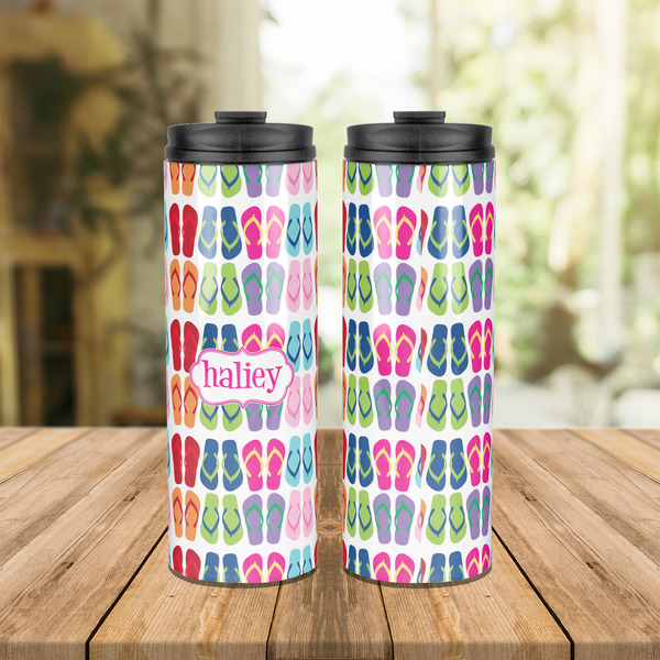 FlipFlop Stainless Steel Tumbler - Lifestyle
