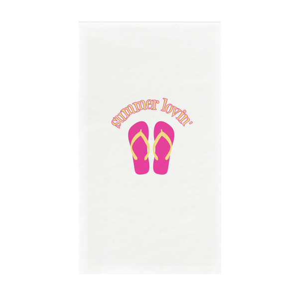 Custom FlipFlop Guest Towels - Full Color - Standard (Personalized)