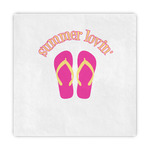 FlipFlop Decorative Paper Napkins (Personalized)