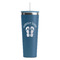 FlipFlop RTIC Everyday Tumbler with Straw - 28oz - Steel Blue - Single-Sided (Personalized)